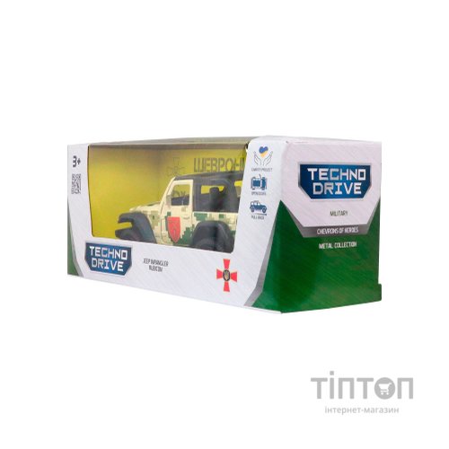 Машина Battat серії Шеврони Героїв - Jeep Wrangler Rubicon - ОК Південь (250398UM)