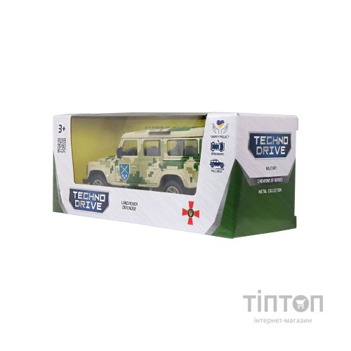 Машина Battat серії Шеврони Героїв - Land Rover Defender - ОК Схід (250396UM)