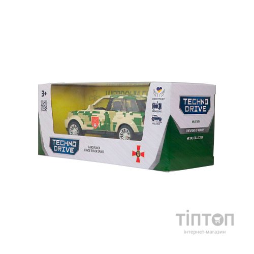 Машина Battat серії Шеврони Героїв - Land Rover Range Rover Sport - ОК Захід (250399UM)