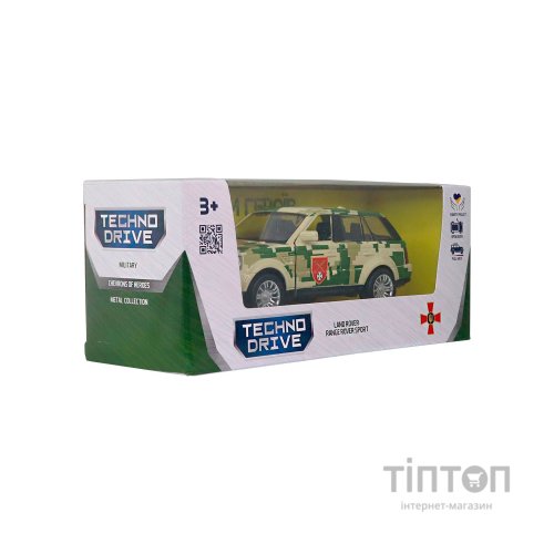 Машина Battat серії Шеврони Героїв - Land Rover Range Rover Sport - ОК Захід (250399UM)