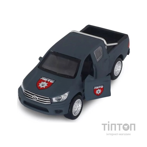 Машина Battat серії Шеврони Героїв - Toyota Hilux - ОШБр НПУ Лють (KM6118F)