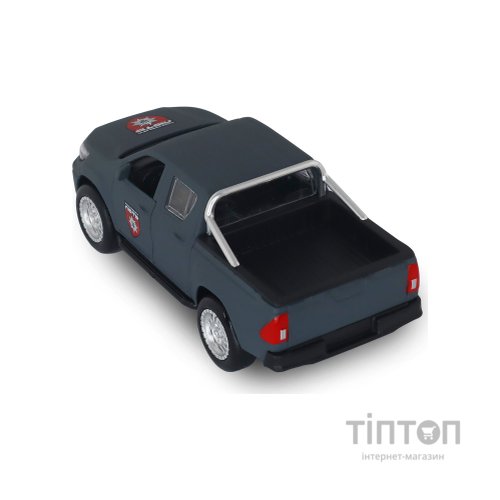 Машина Battat серії Шеврони Героїв - Toyota Hilux - ОШБр НПУ Лють (KM6118F)