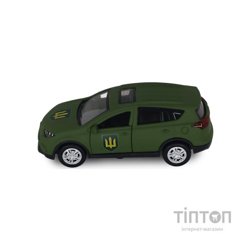 Машина Battat серії Шеврони Героїв - Toyota RAV4 - Сухопутні війська ЗСУ (KM6198M2)