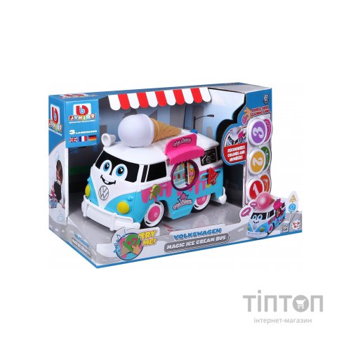 Машина Bb Junior Magic Ice Cream Bus VW Samba Bus (16-88610)