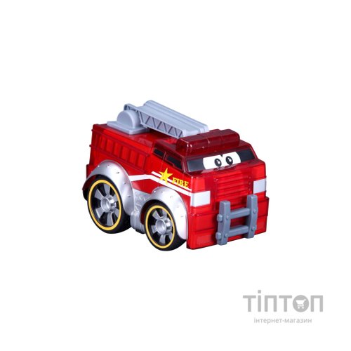 Машина Bb Junior Push and glow Пожежна (16-89006)