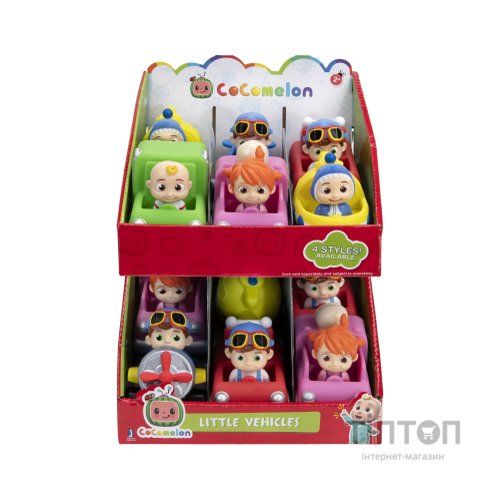 Машина CoComelon Mini Vehicles Fire Truck Пожежна машина (CMW0011)