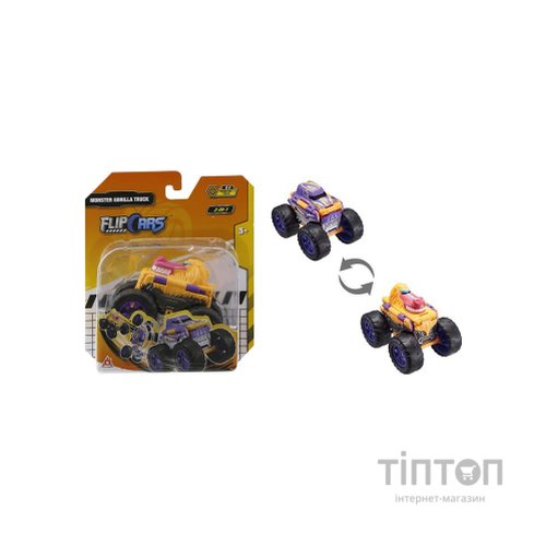 Машина Flip Cars 2 в 1 Монстр-трак Горила (EU463875A-04)