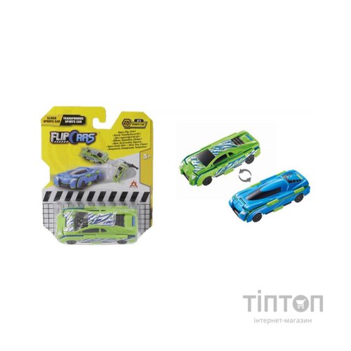 Машина Flip Cars 2 в 1 Спорткар уламок і Спорткар трансформер (EU463875B-05)