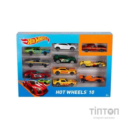 Машина HOT WHEELS Базовая 10 шт (54886)