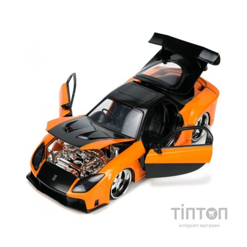 Машина Jada металева Форсаж 9 Mazda RX-7 із фігуркою Хана 1:24 (253205002)