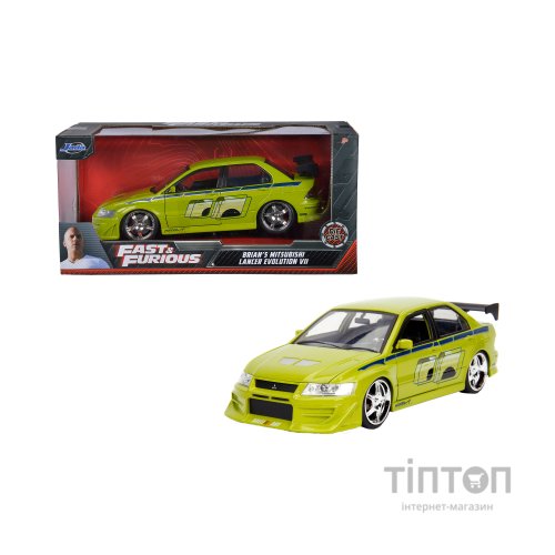 Машина Jada металева Форсаж Міцубісі Лансер Еволюшн 7 (2002) 1:24 (253203052)