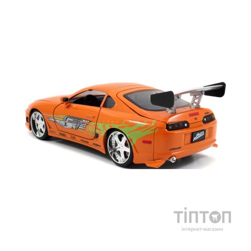 Машина Jada металева Форсаж Toyota Supra (1995) + фігурка Браяна 1:24 (253205001)