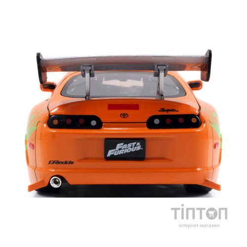 Машина Jada металева Форсаж Toyota Supra (1995) + фігурка Браяна 1:24 (253205001)