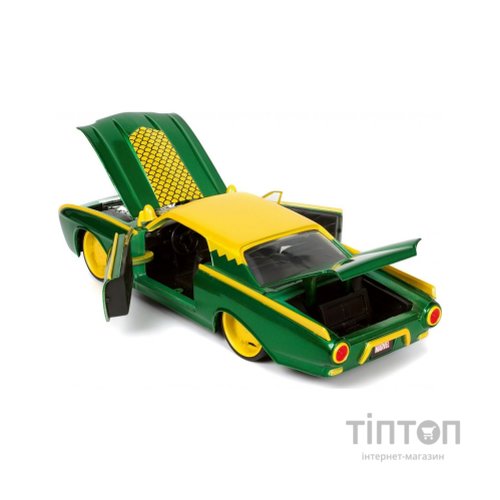 Машина Jada металева Марвел Форд Тандерберд 1963 з фігуркою Локі 1:24 (253225026)