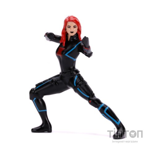 Машина Jada металева Марвел Месники Chevrolet Corvette (1966) + фігурка Чорної вдови 1:24 (253225014)