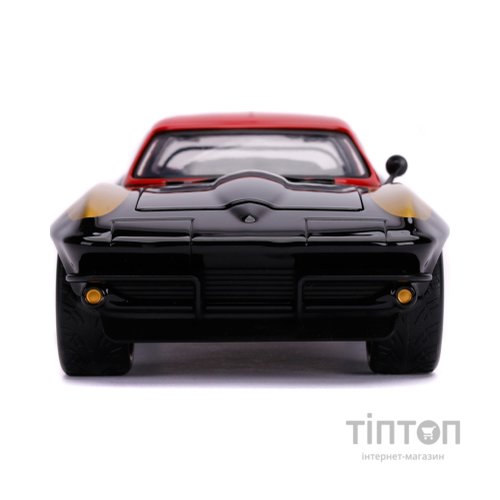 Машина Jada металева Марвел Месники Chevrolet Corvette (1966) + фігурка Чорної вдови 1:24 (253225014)