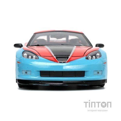 Машина Jada металева Марвел Шевроле Корвет із фігуркою Доктора Стренджа 1:24 (253225024)