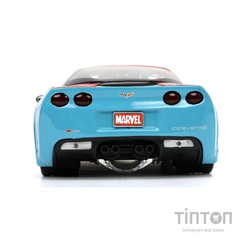Машина Jada металева Марвел Шевроле Корвет із фігуркою Доктора Стренджа 1:24 (253225024)