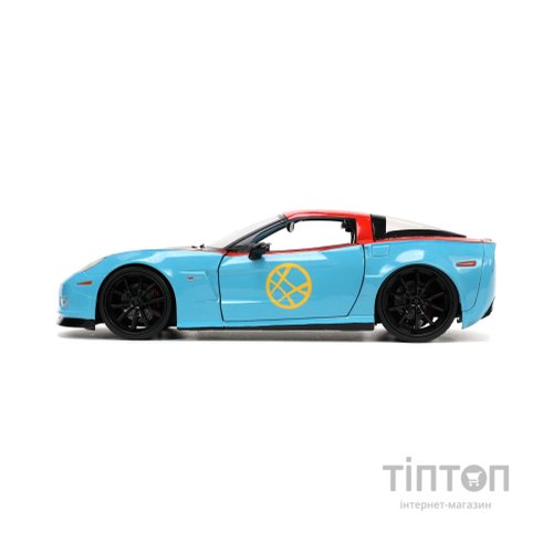 Машина Jada металева Марвел Шевроле Корвет із фігуркою Доктора Стренджа 1:24 (253225024)