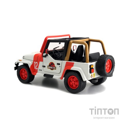 Машина Jada металева Парк Юрського періоду Джип Вранглер 1992 1:24 (253253005)