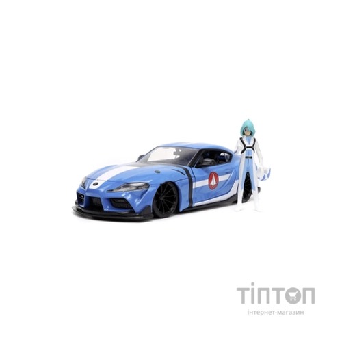 Машина Jada металева Роботех Тойота Супра з фігуркою Макса Стерлінг, 1:24 (253255051)