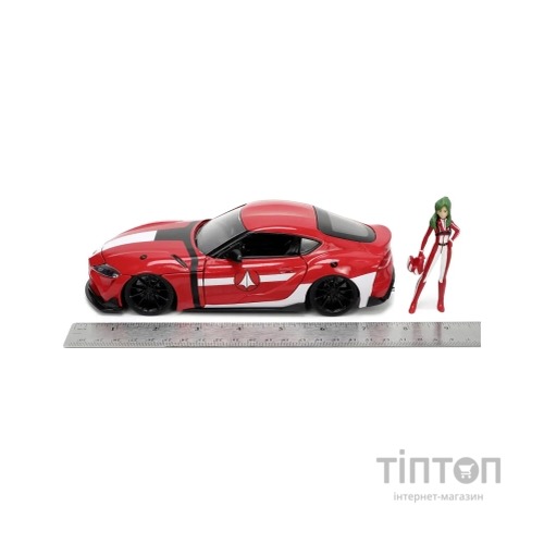 Машина Jada металева Роботех Тойота Супра з фігуркою Мірії Стерлінг, 1:24 (253255053)