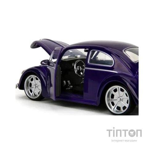 Машина Jada металева Венздей Фольксваген Бітл з фігуркой Венздей, 1:24 (253255076)