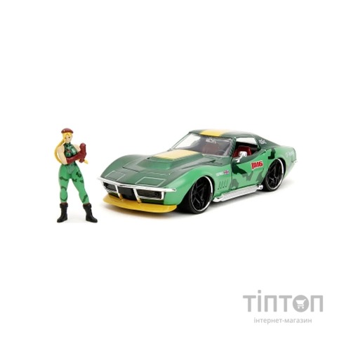 Машина Jada металева Вуличний боєць Шевроле з фігуркою Каммі, 1:24 (253255061)