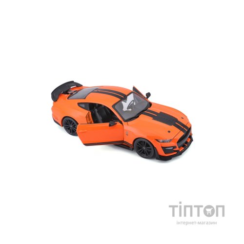Машина Maisto 2020 Ford Mustang Shelby GT500 жовтогарячий 124 (31532 orange)