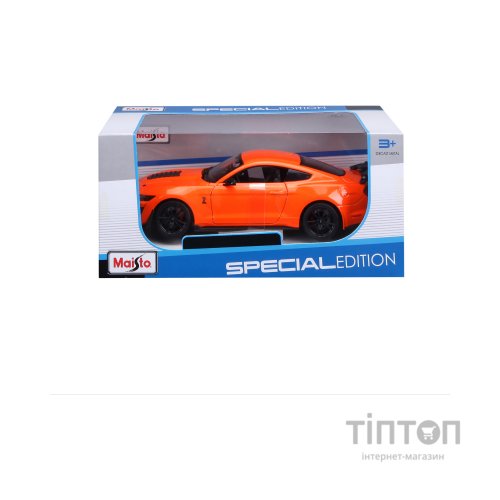 Машина Maisto 2020 Ford Mustang Shelby GT500 жовтогарячий 124 (31532 orange)
