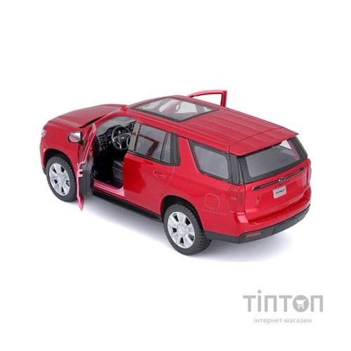 Машина Maisto 2021 Chevy Tahoe червоний 1:24 (31533 red)