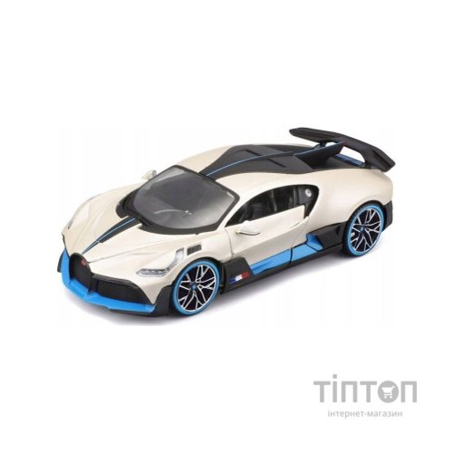 Машина Maisto Bugatti Divo білий 1:24 (31526 met. white)