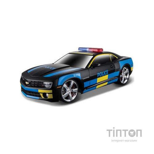 Машина Maisto Chevrolet Camaro SS RS (Police) чорний . Світло і звук (1:24 (81236 black)