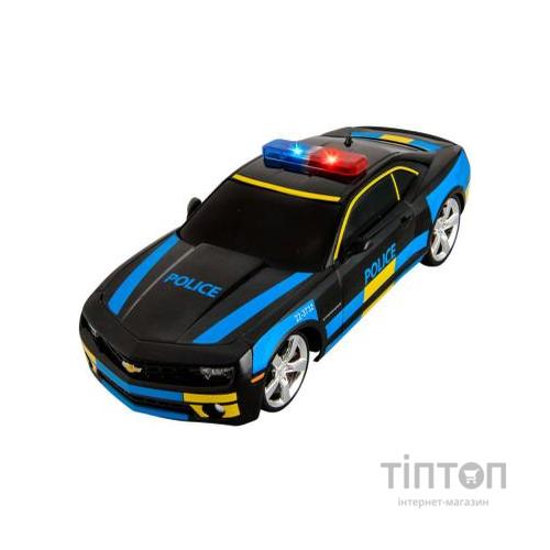 Машина Maisto Chevrolet Camaro SS RS (Police) чорний . Світло і звук (1:24 (81236 black)