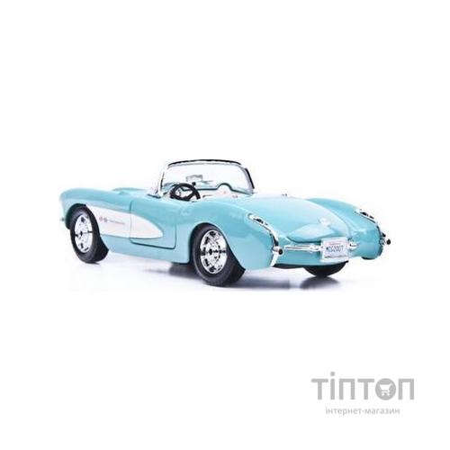 Машина Maisto Chevrolet Corvette 1957 блакитний (1:24) (31275 lt. blue)