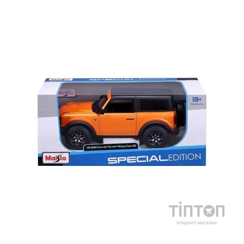 Машина Maisto Ford Bronco (2 Doors Version) помаранчевий 124 (31530 met. orange)