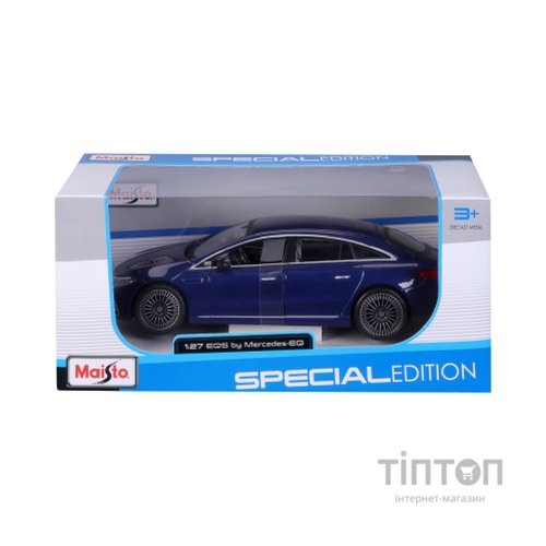 Машина Maisto Mercedes-Benz EQS 2022 1:24 Синій металік (32902 met. blue)