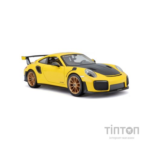 Машина Maisto Porsche 911 GT2 RS жовтий 124 (31523 yellow)