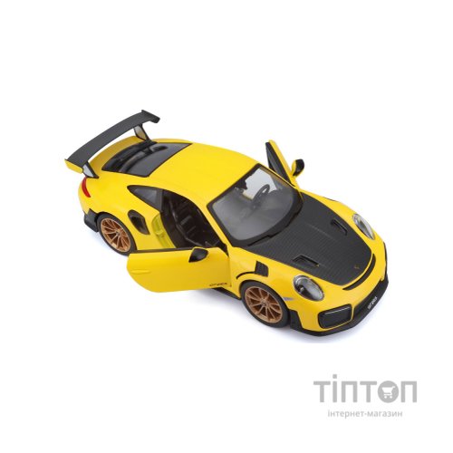 Машина Maisto Porsche 911 GT2 RS жовтий 124 (31523 yellow)