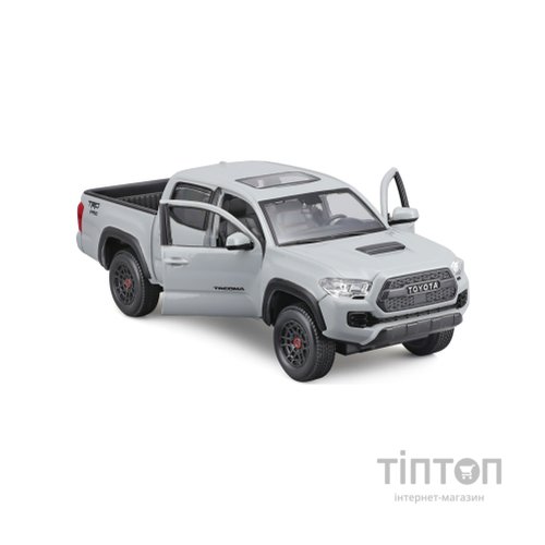Машина Maisto Toyota Tacoma TRD TRO (2023) сіра, 1:24 (32910 grey)