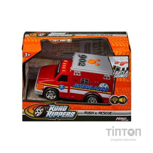 Машина Road Rippers Rush and rescue Швидка допомога (20132)