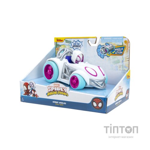 Машина Spidey інерційна Pull Back Vehicle Ghost Spider Привид-павук (SNF0016)