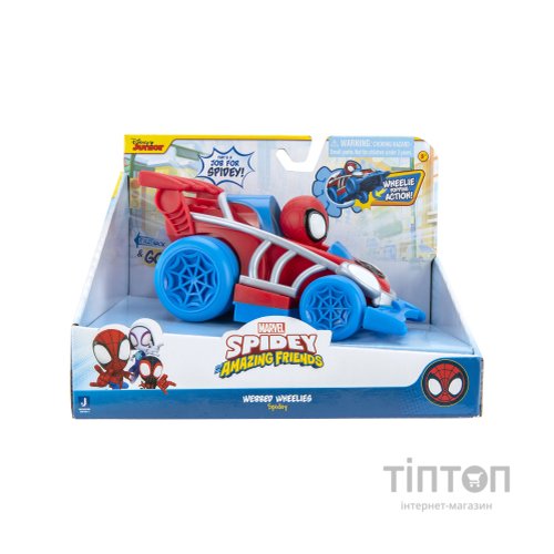 Машина Spidey інерційна Pull Back Vehicle Spidey Спайді (SNF0015)