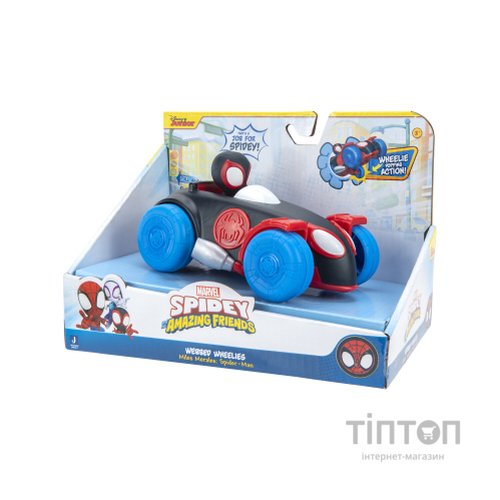 Машина Spidey інерційна Pull Back Vehicle Spinn Майлз Моралес (SNF0017)