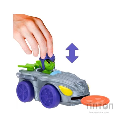 Машина Spidey Little Vehicle Disc Dashers Green Goblin W1 Гоблін (SNF0011)