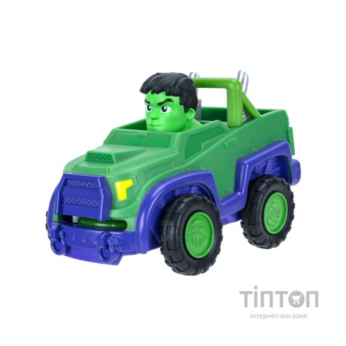 Машина Spidey Little Vehicle Disc Dashers Hulk W1 Халк (SNF0012)
