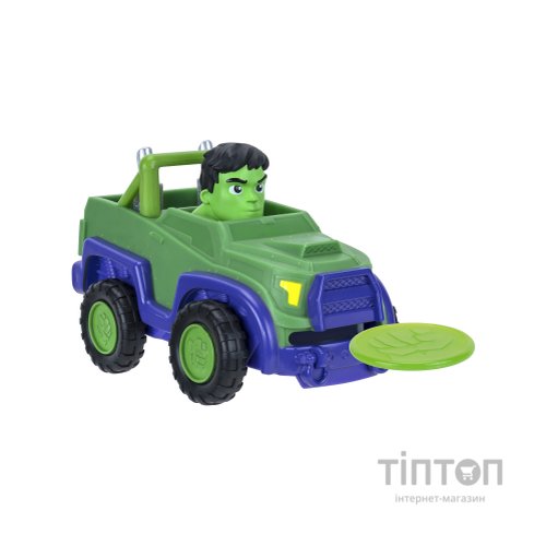Машина Spidey Little Vehicle Disc Dashers Hulk W1 Халк (SNF0012)
