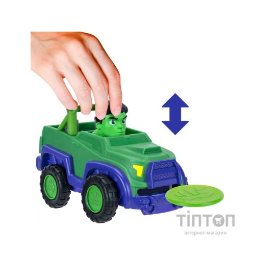 Машина Spidey Little Vehicle Disc Dashers Hulk W1 Халк (SNF0012)