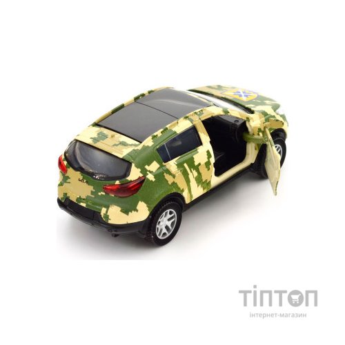 Машина TechnoDrive Автомодель серії Шеврони Героїв - Kia Sportage R - 56 ОМПБр (250362M)