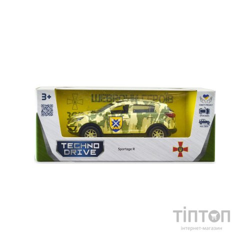Машина TechnoDrive Автомодель серії Шеврони Героїв - Kia Sportage R - 56 ОМПБр (250362M)